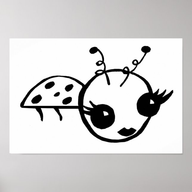 Poster Lady Bug (Devant)