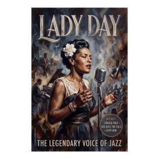 Poster Lady Day, Billie Holiday