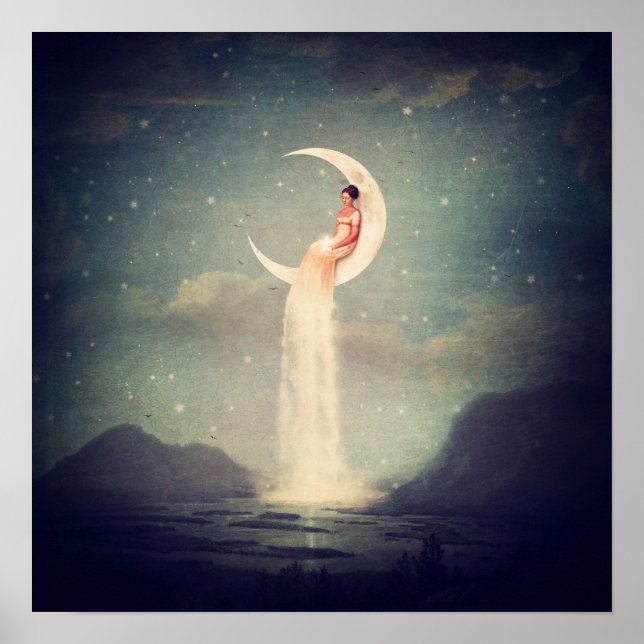 Poster Lady de la rivière Moon (Devant)