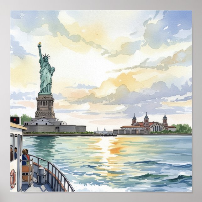 Poster Lady Liberty (Devant)