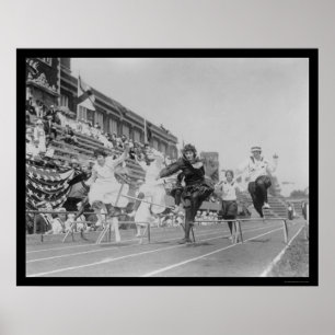 Poster Lady Low Hurdle Race à Washington, DC 1922