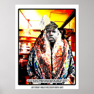 Poster Lady Minuit : La voix de Harlem sous la lumière de