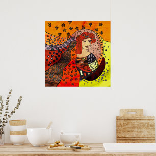 Poster Lady Nature