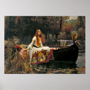 Poster Lady Shalott 1888