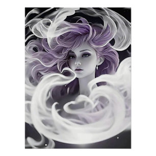Poster Lady Smoke