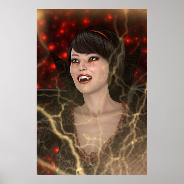 Poster Lady Vamp (Devant)