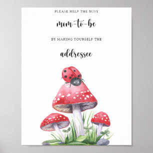 Poster Ladybug - Aidez la maman à être occupée