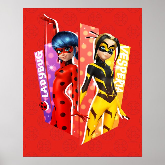 Poster Ladybug et Vesperia Graphic (Devant)