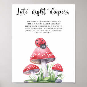 Poster Ladybug - Late night couches jeu