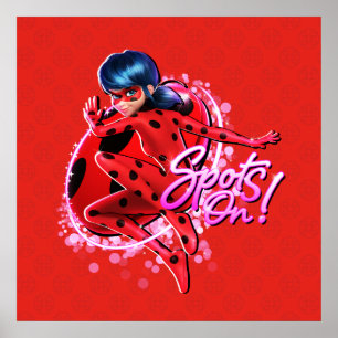 Poster Ladybug miraculeux   Spots Sur Graphic