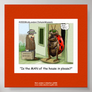 Poster Ladybug publie un dessin sur l'affiche de qualité 