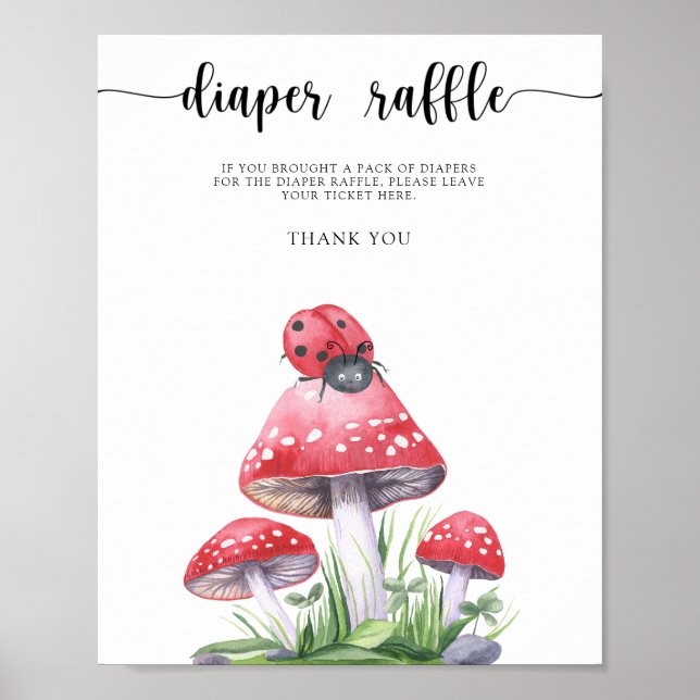 Poster Ladybug - tombole de couche (Devant)