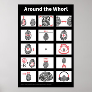 Poster L'affiche autour du Whorl