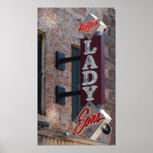 Poster L'affiche de la Dame et des Fils