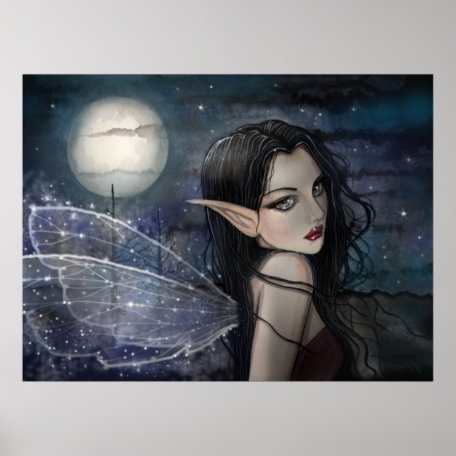 Poster L'affiche de la fée de l'heure de sorcière (Devant)