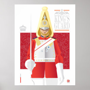 Poster L'affiche de la garde du roi