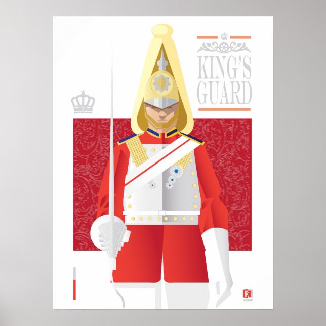 Poster L'affiche de la garde du roi (Devant)