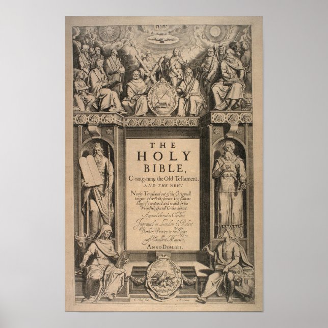 Poster L'affiche de la Sainte Bible (Devant)