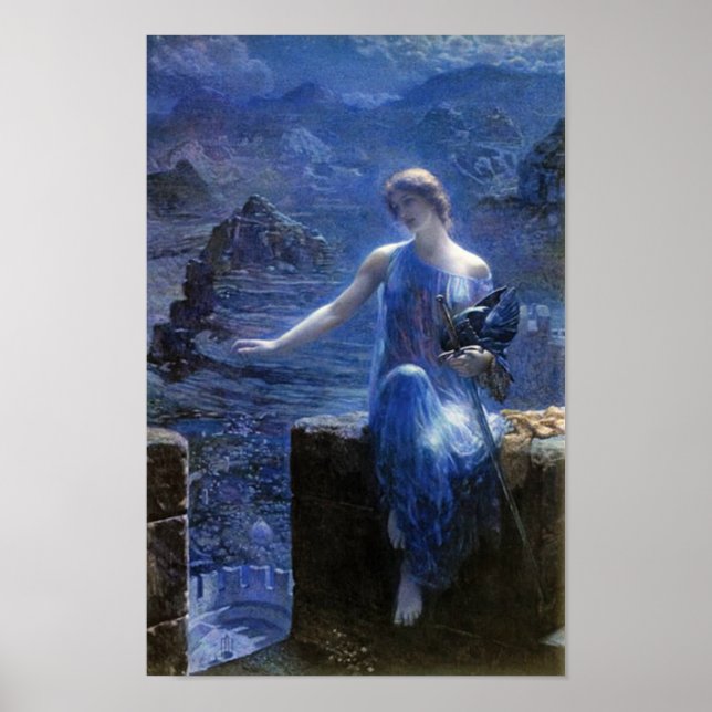 Poster L'affiche de la veillée de Valkyries (Devant)