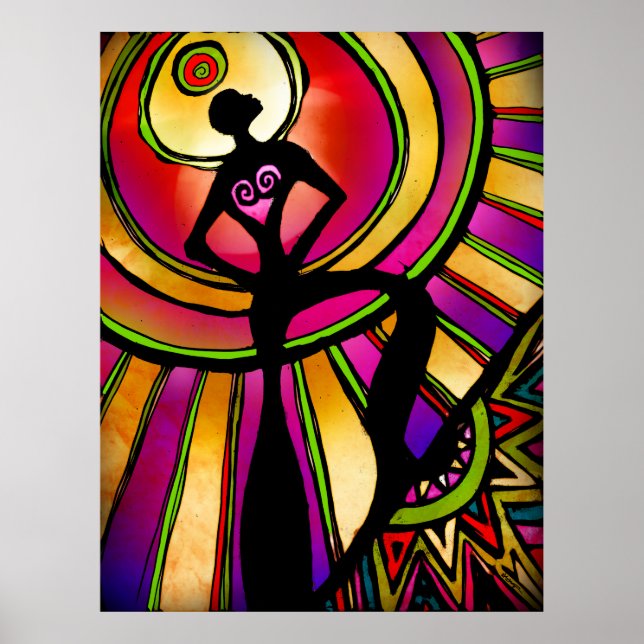 Poster L'affiche de l'âme indestructible (Devant)