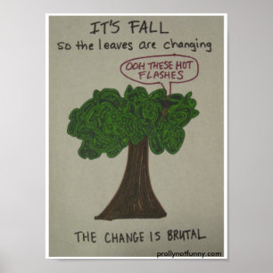 Poster l'affiche de l'automne