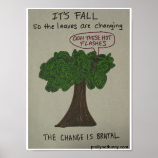 Poster l'affiche de l'automne