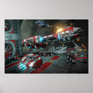 Poster L'affiche de l'évolution de la guerre