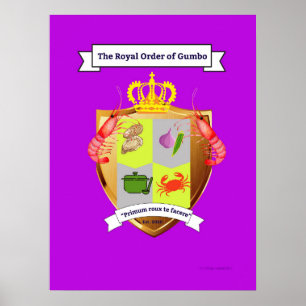 Poster L'affiche de l'Ordre royal de Gumbo