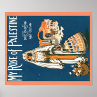 L'affiche de mon Rose de la Palestine