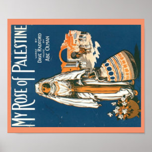 Poster L'affiche de mon Rose de la Palestine