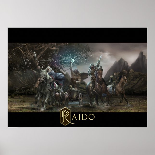 Poster L'affiche de Road to Ragnarok (Devant)