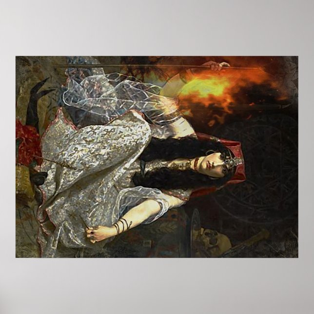 Poster L'affiche de Sorceress (Devant)