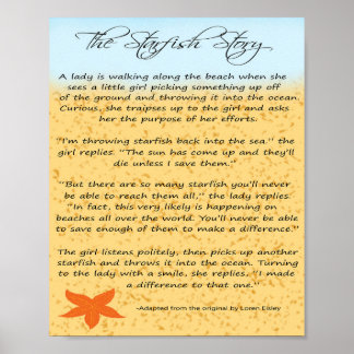 Poster L'affiche de Starfish Story