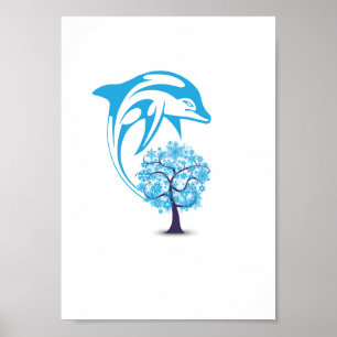 Poster L'affiche des dauphins