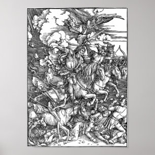 Poster L'affiche des quatre cavaliers