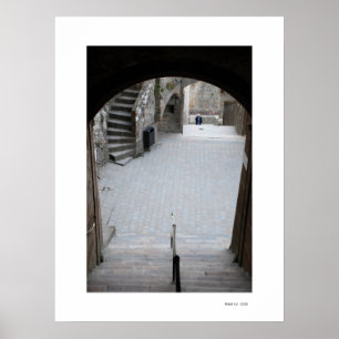 POSTER L'AFFICHE DU CHEMIN D'ACCÈS