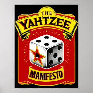 Poster L'affiche du Manifeste de Yahtzee