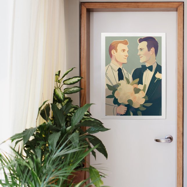 Poster L'affiche du Mariage gay (Créateur téléchargé)
