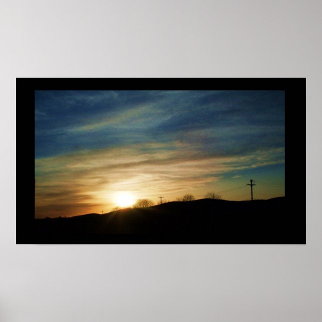 Poster L'affiche du SOIR VIENT (Devant)