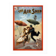 L'affiche du Théâtre Vintage Airship.