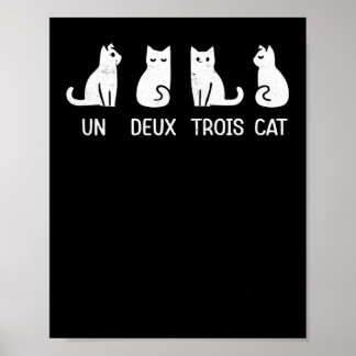 Poster l'affiche d'un deux trois chat