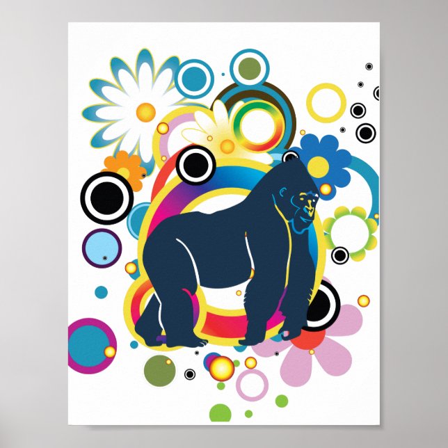 Poster L'affiche Gorilla (Devant)
