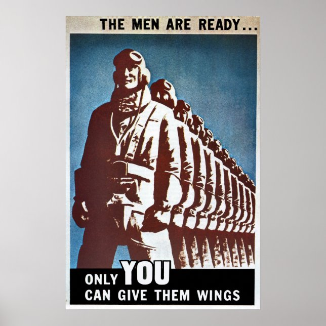 Poster L'affiche Hommes prêts (Devant)