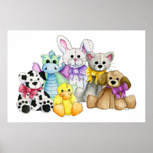 Poster L'affiche "Line Up" EXTRA LARGE