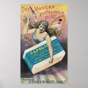 Poster L'affiche moderne sur les fées domestiques