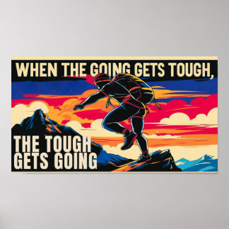 Poster L'Affiche Motivationnelle De L'Étouffement