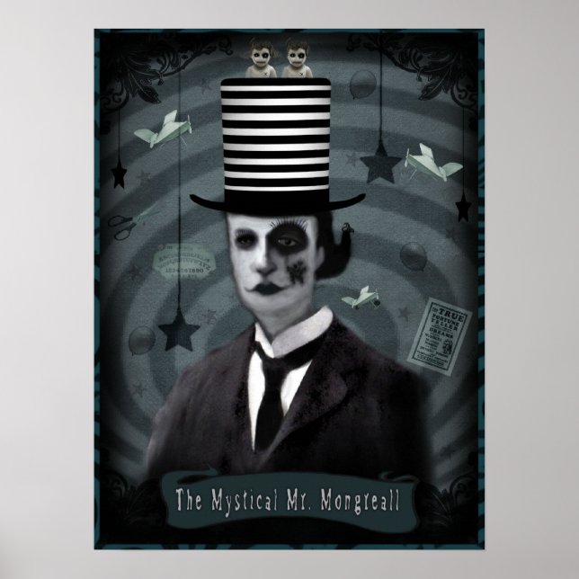 Poster L'affiche mystique de M. Mongreall (Devant)