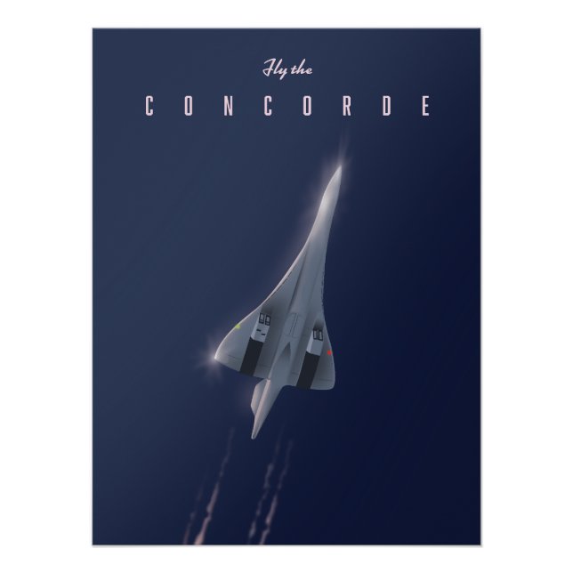 Poster L'affiche Voyage de Concorde (Devant)