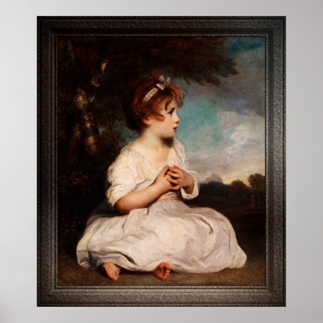 Poster L'âge de l'innocence par Joshua Reynolds (Devant)
