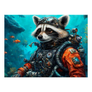 POSTER L'ÂGE DU RACCOON D'ACIER 3